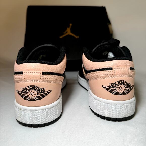 Size 5 - Nike Air Jordan 1 Low GS Crimson Tint Shoes 2021 Shoes - Picture 5 of 9